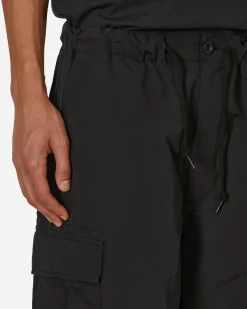 Comme Des Garçons Homme Pants^Polyester Cargo Pants Black
