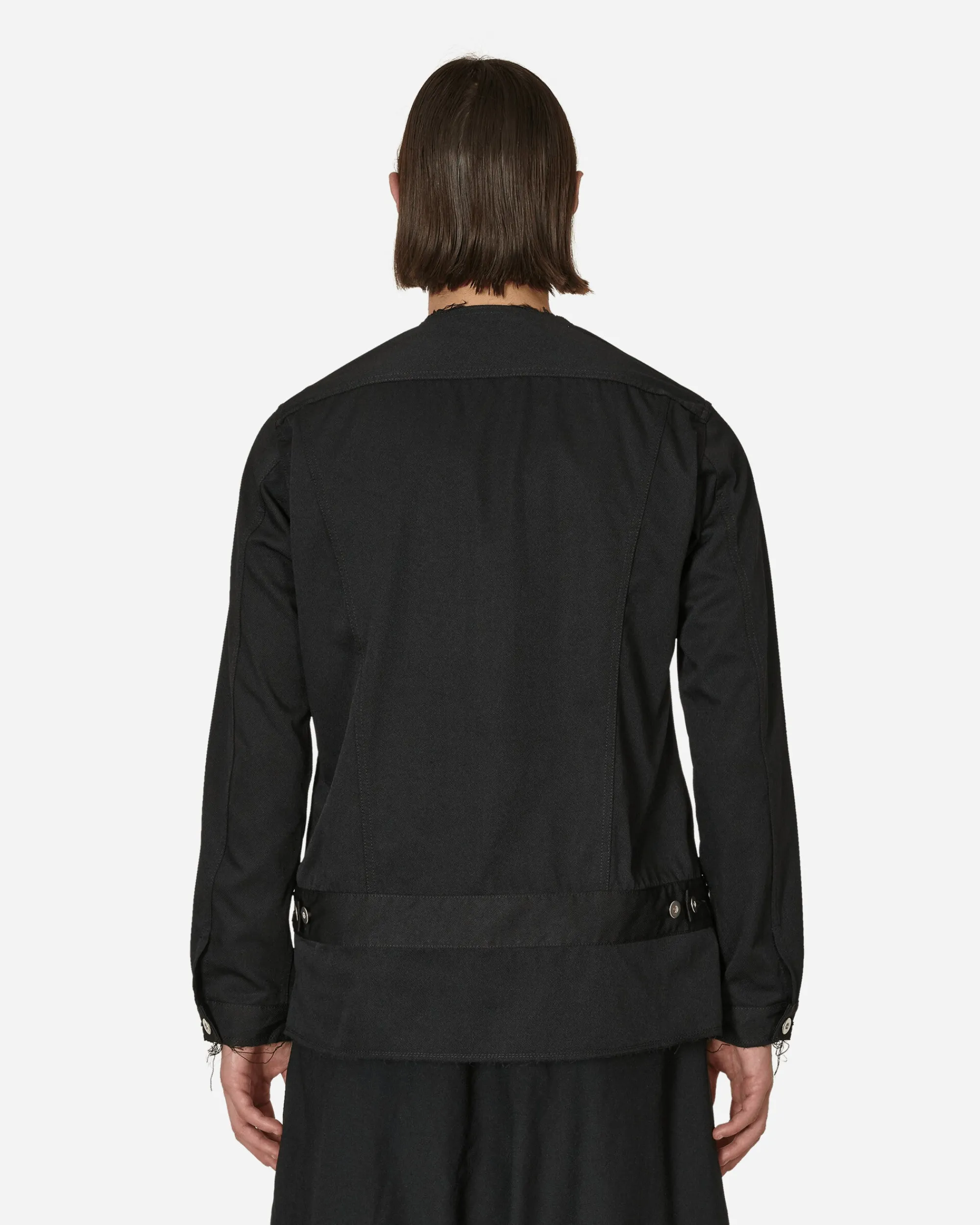 Comme Des Garçons Black Coats And Jackets^Polyester Drill Jacket Black