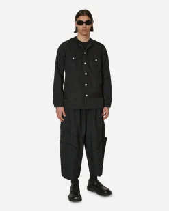 Comme Des Garçons Black Coats And Jackets^Polyester Drill Jacket Black