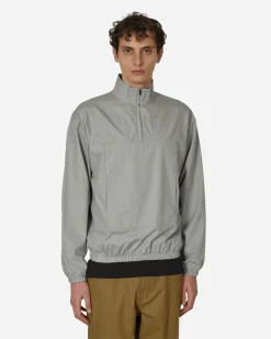 GR10K Coats And Jackets^Popelin Anorak Pale Grey