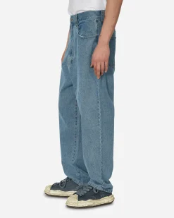 Phingerin Pants^P-Pokets Denim Pants Sax