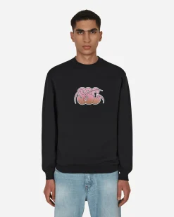 Stockholm (Surfboard) Club Sweatshirts^Printed Crewneck Sweatshirt Black
