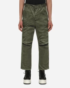 Junya Watanabe MAN Pants^Printed Nylon Trousers Green