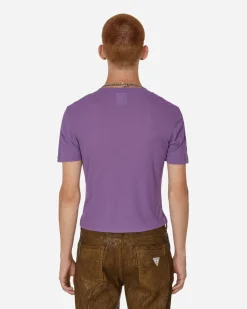 Stockholm (Surfboard) Club T-Shirts^Printed Rib T-Shirt Purple