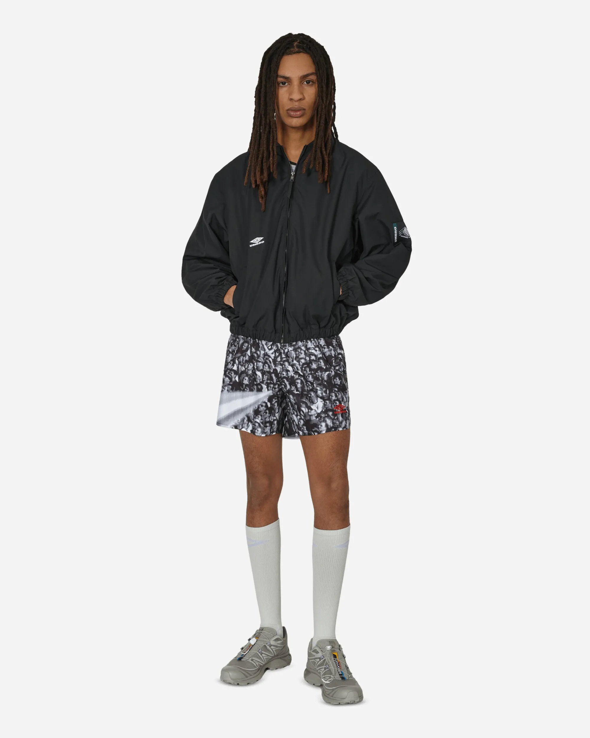 Umbro Shorts^Printed Shorts White / Black