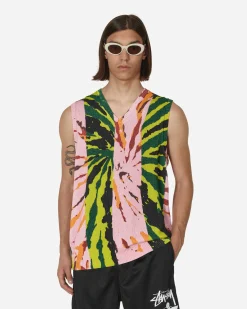 Stüssy Knitwear^Printed Sweater Vest Pink