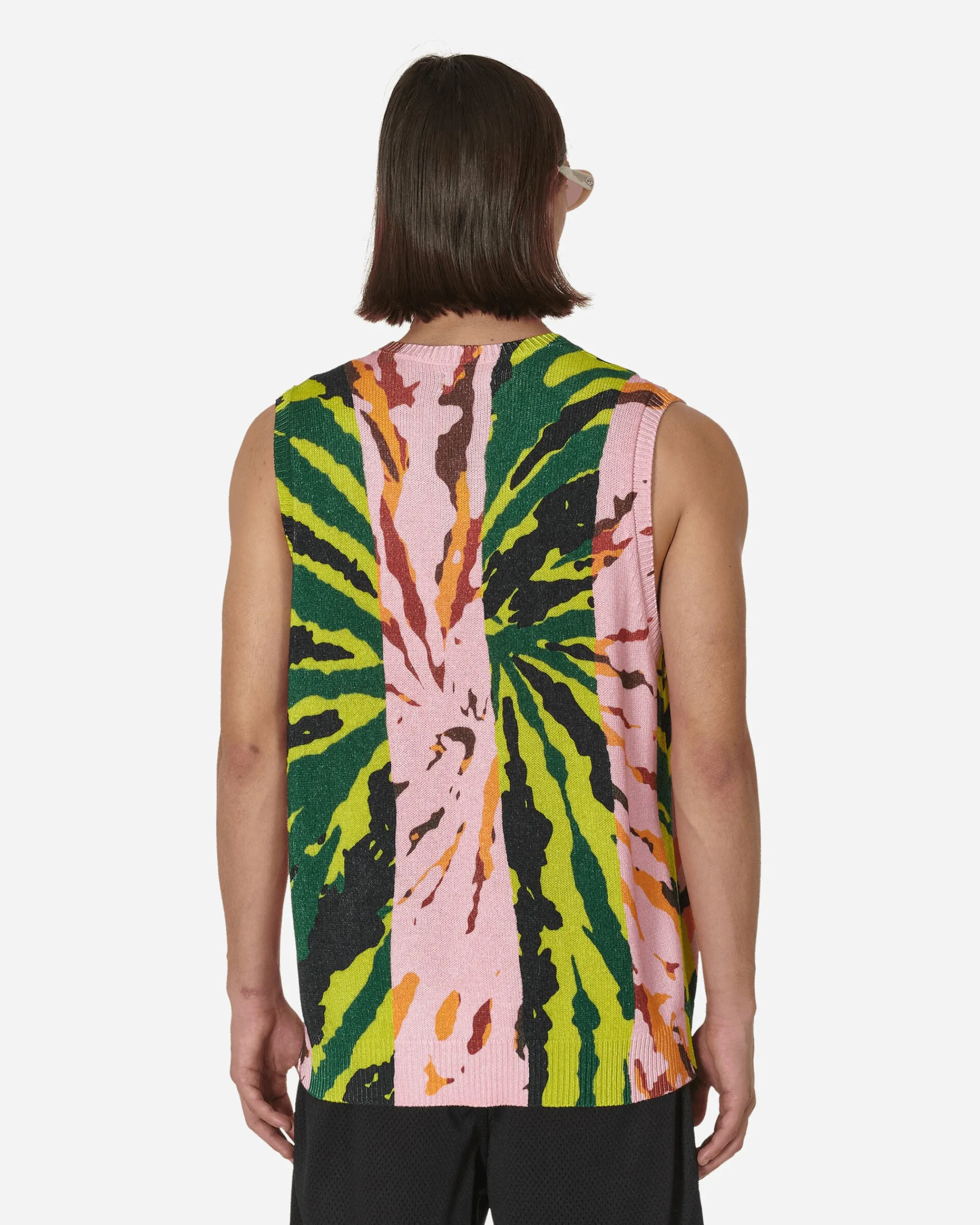 Stüssy Knitwear^Printed Sweater Vest Pink