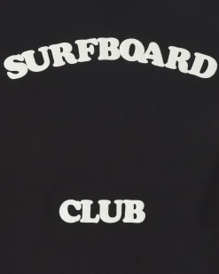 Stockholm (Surfboard) Club T-Shirts^Printed T-Shirt Black