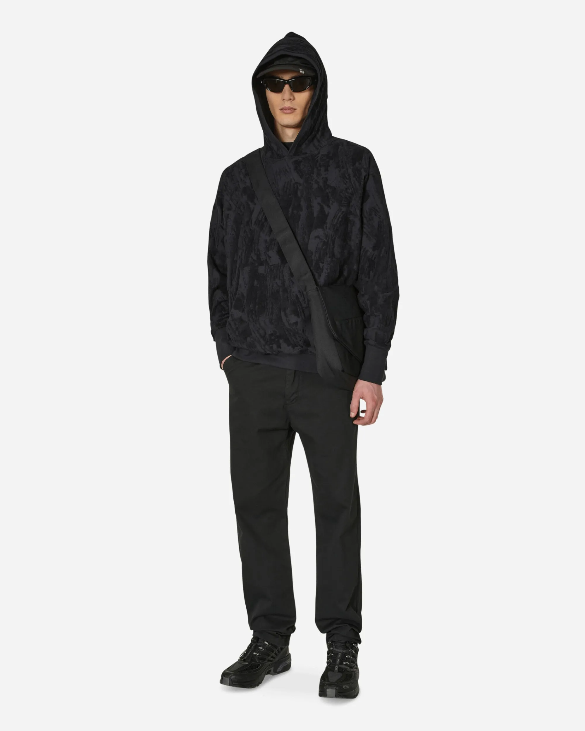 AFFXWRKS Sweatshirts^Purge Oversized Hooded Sweatshirt Black