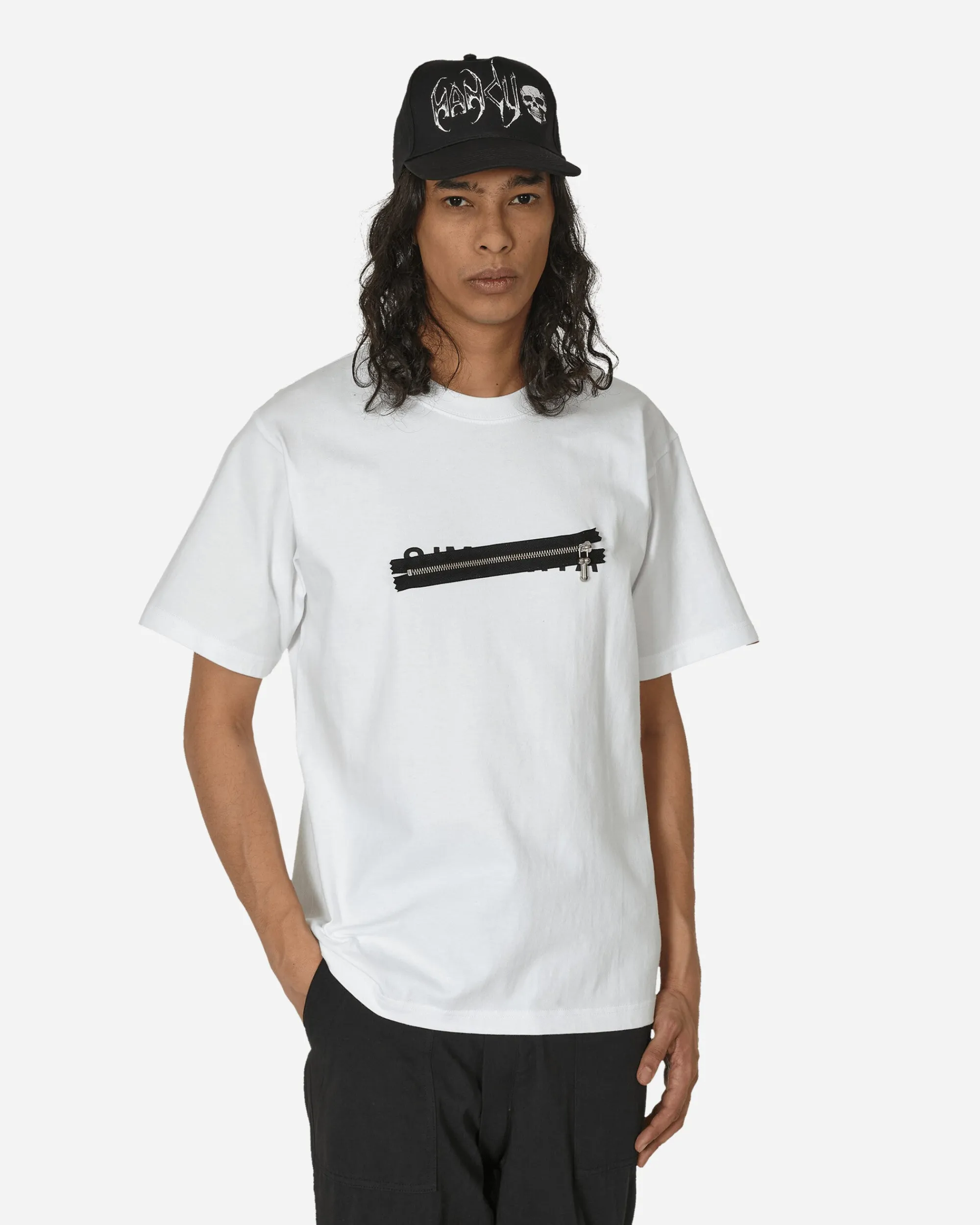 Phingerin T-Shirts^P-Zip T-Shirt White