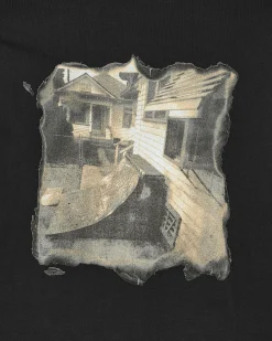 Hockey T-Shirts^Quarter Pipe T-Shirt Black