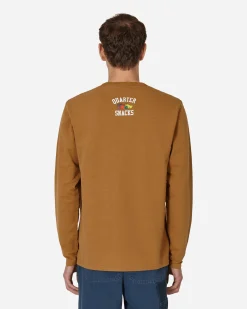 Carhartt WIP T-Shirts^Quartersnacks Slub Yarn Pocket Longsleeve T-Shirt Brown