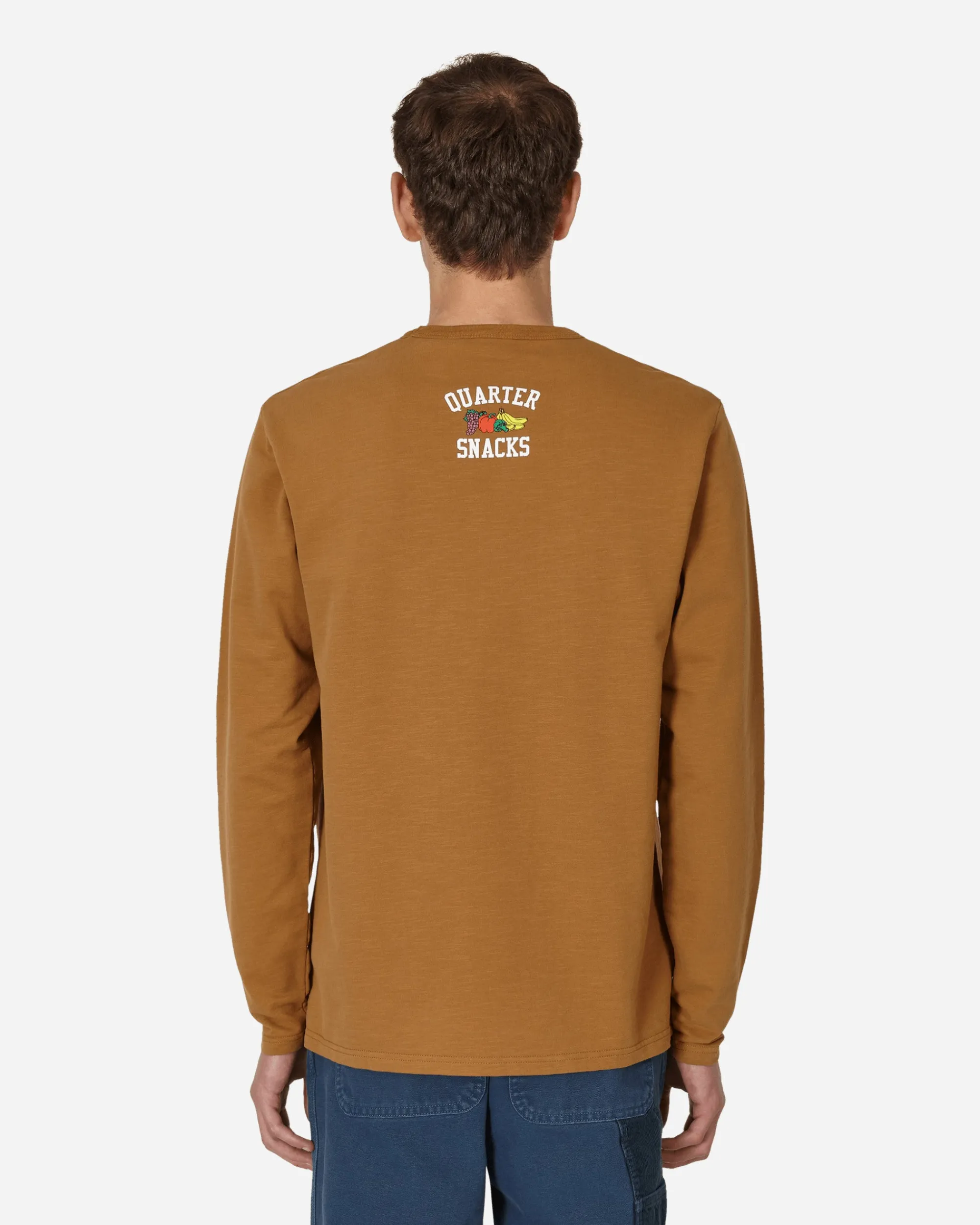 Carhartt WIP T-Shirts^Quartersnacks Slub Yarn Pocket Longsleeve T-Shirt Brown