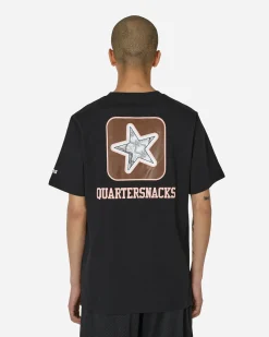 Converse T-Shirts^Quartersnacks T-Shirt Black