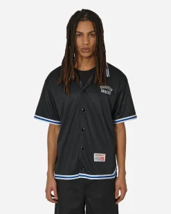 Converse Shirts^Quartersnacks Warm Up Top Black