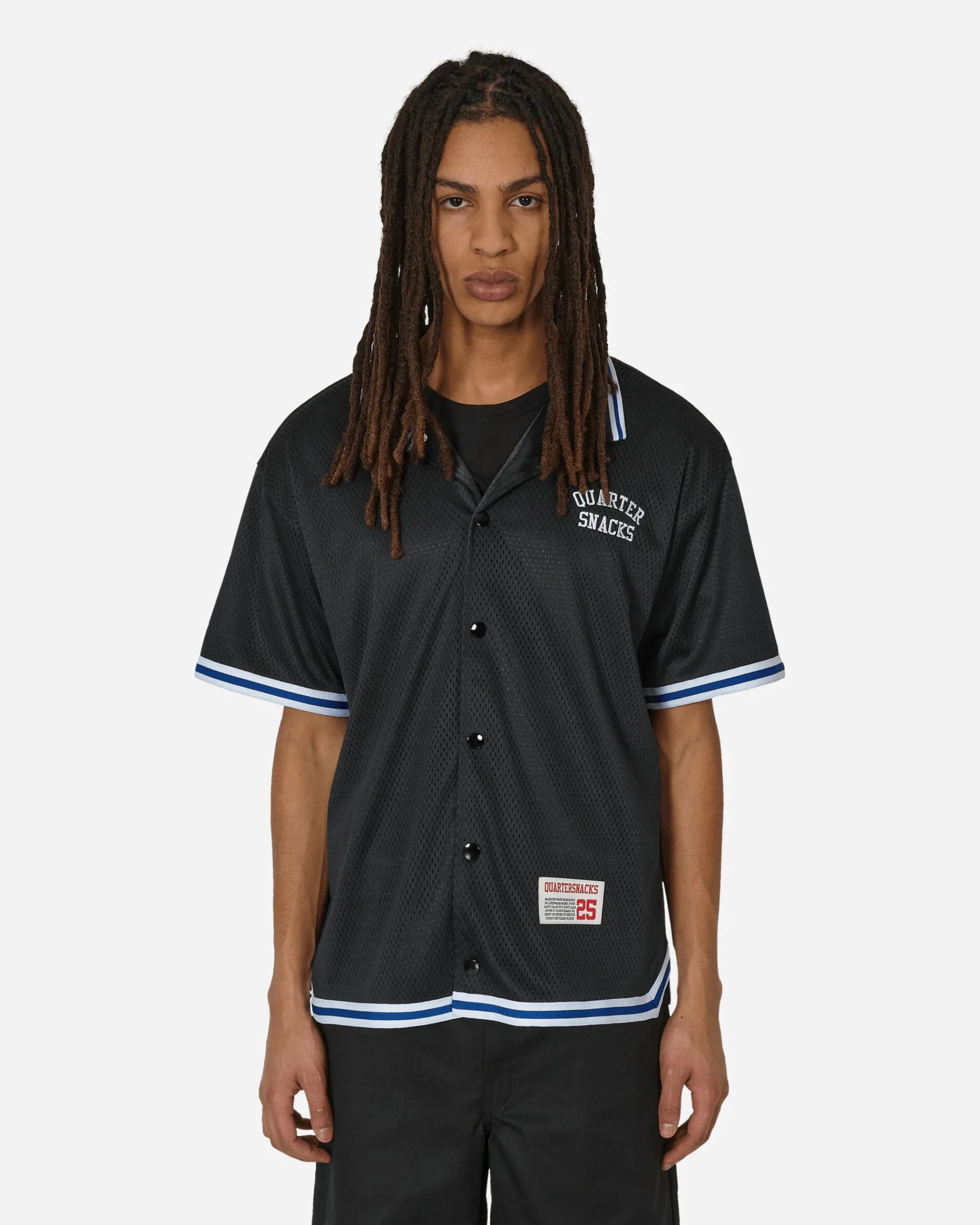 Converse Shirts^Quartersnacks Warm Up Top Black