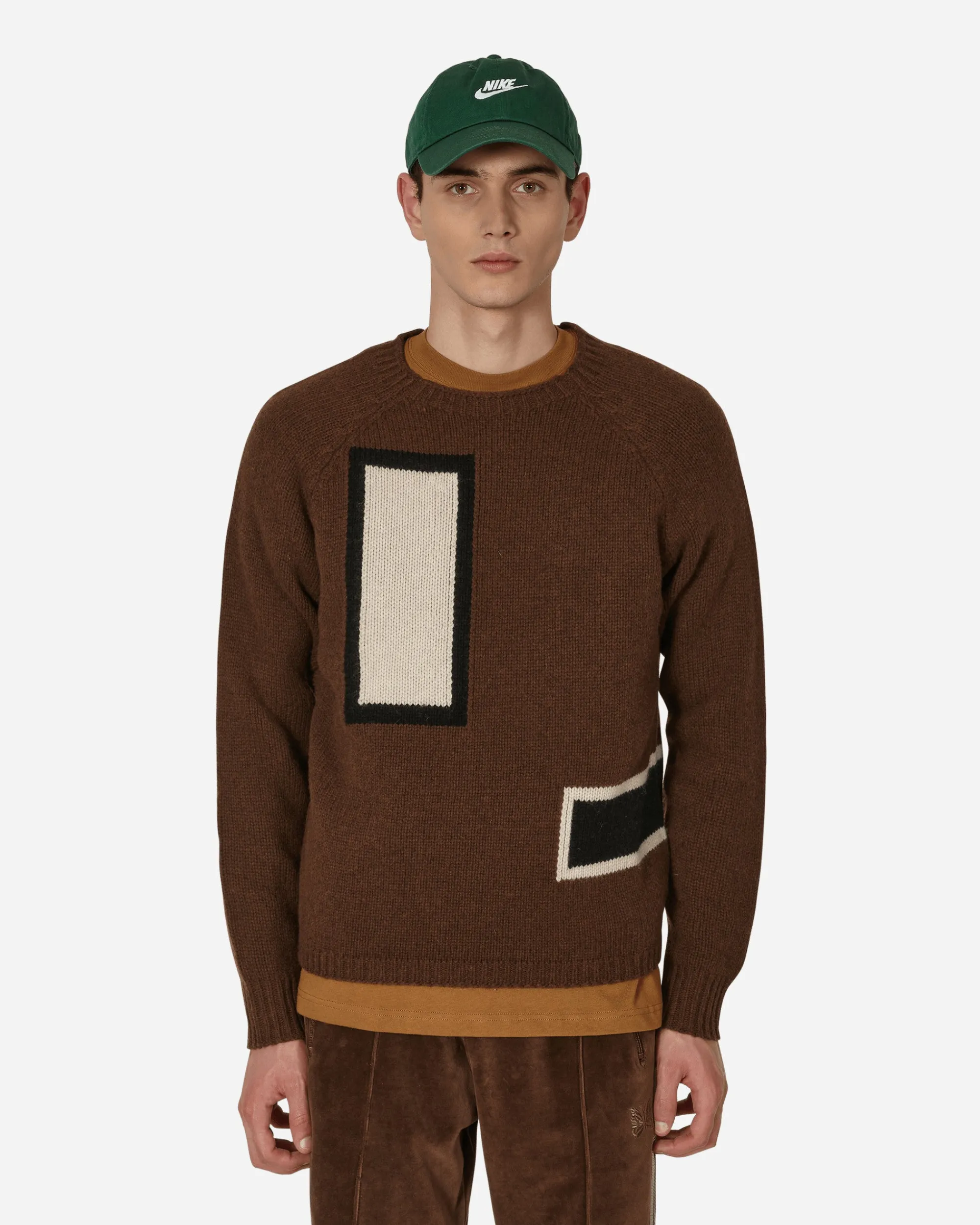 Levi's® Made & Crafted Knitwear^Raglan Sweater Brown