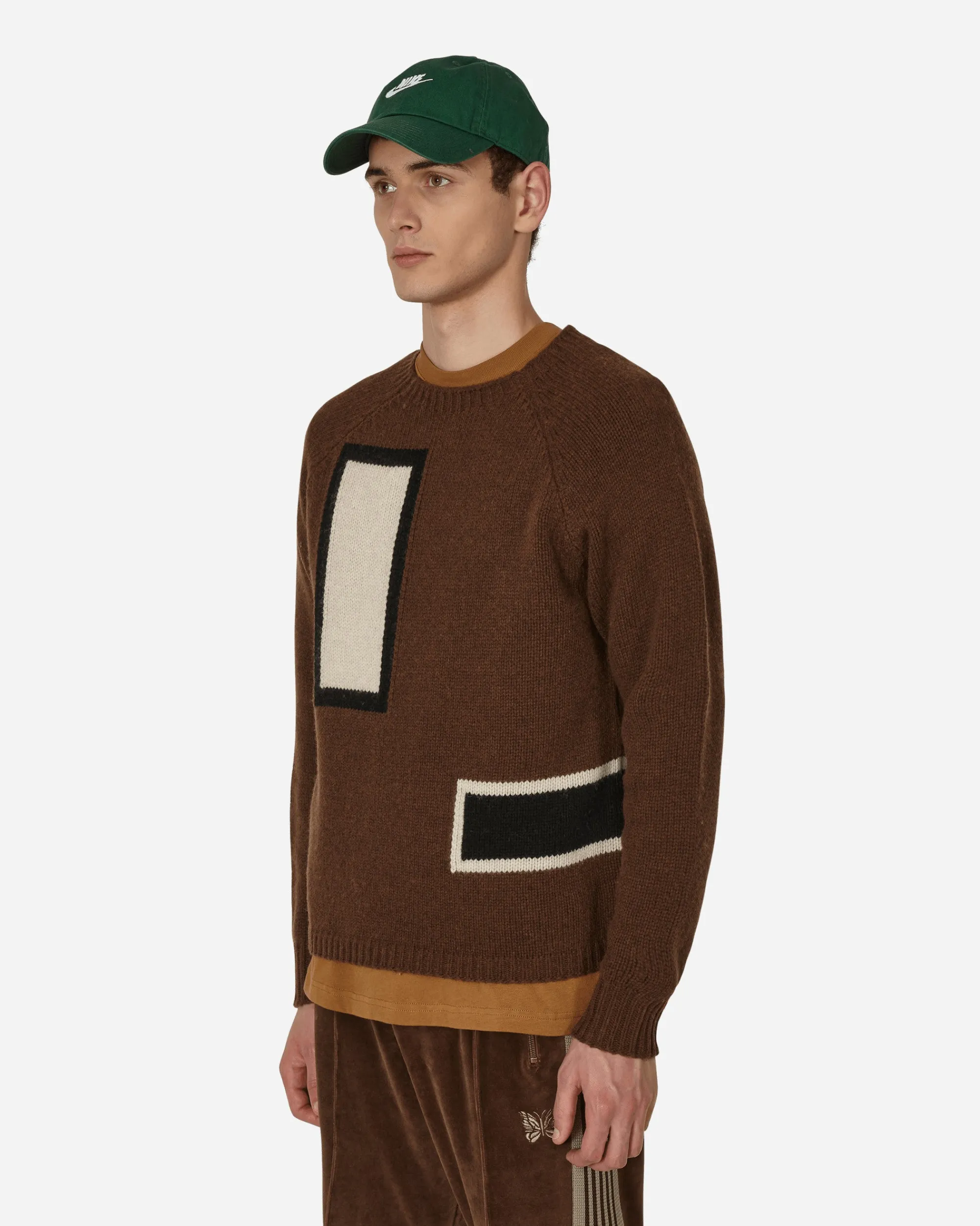 Levi's® Made & Crafted Knitwear^Raglan Sweater Brown