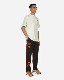 Bode Pants^Rancher Embroidered Trousers Brown