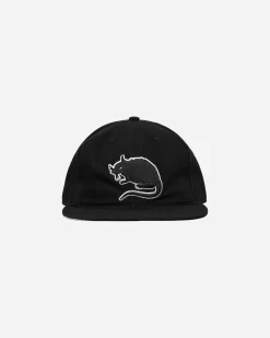 Stray Rats Hats|Hats^Rat Logo Fitted Hat Black