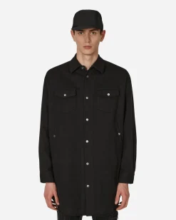 Undercover Shirts^Raw Cut Overshirt Black