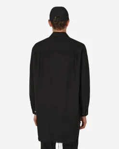 Undercover Shirts^Raw Cut Overshirt Black