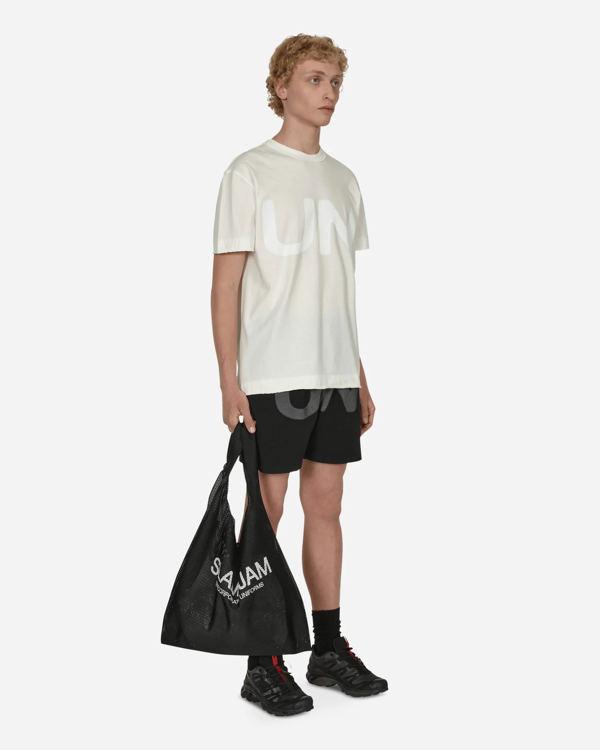 Slam Jam T-Shirts^Raw Cut T-Shirt White