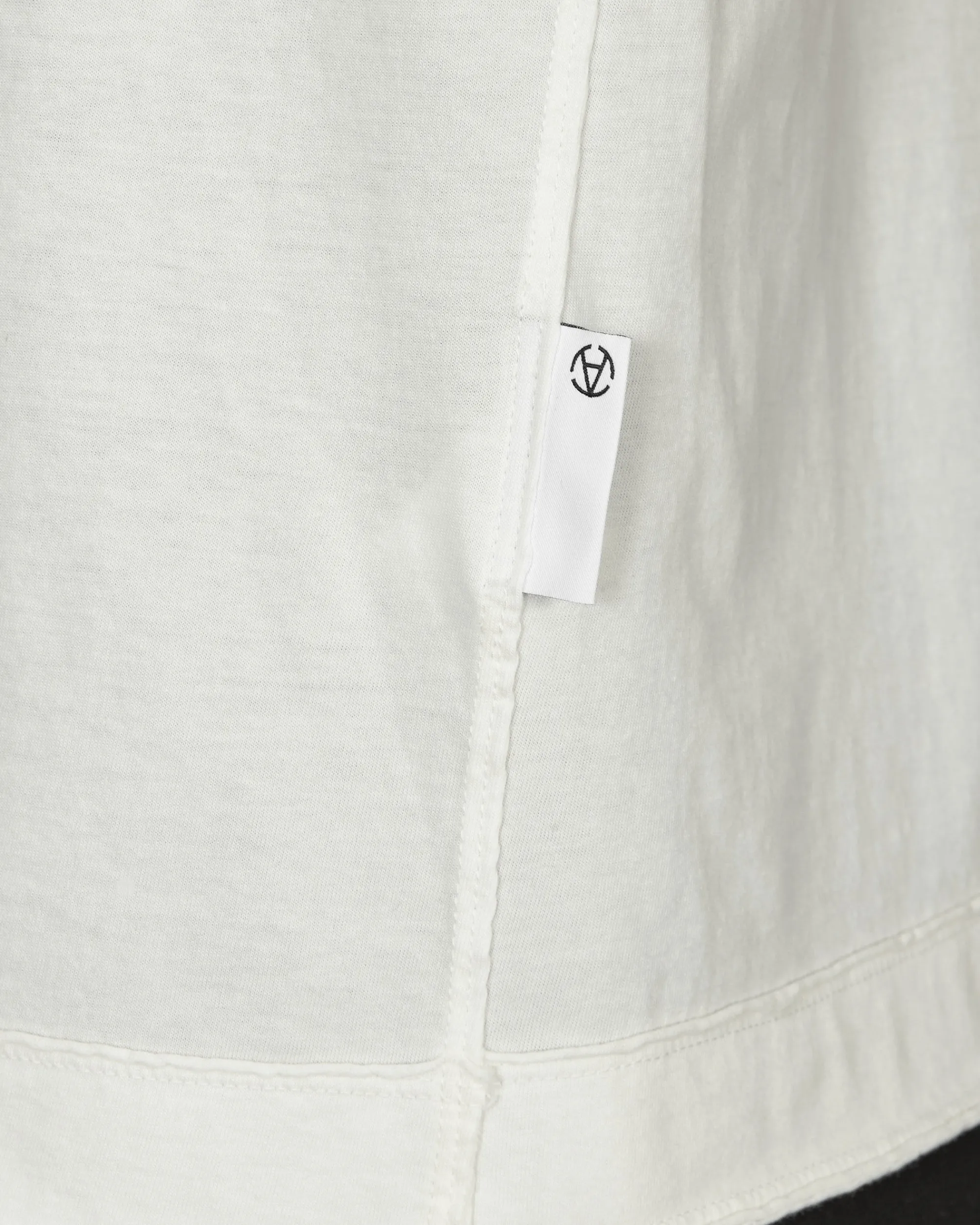 Slam Jam T-Shirts^Raw Cut T-Shirt White