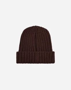 Sky High Farm Hats|Hats^Recycled Cotton Chunk Beanie Brown