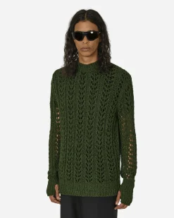 _J.L-A.L_ Knitwear^Redos Knitted Jumper Dark Green