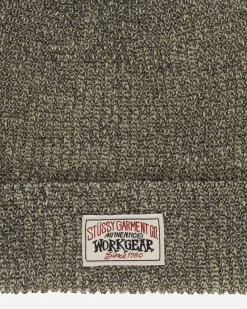 Stüssy Hats|Hats^Reflective Yarn Cuff Beanie Khaki