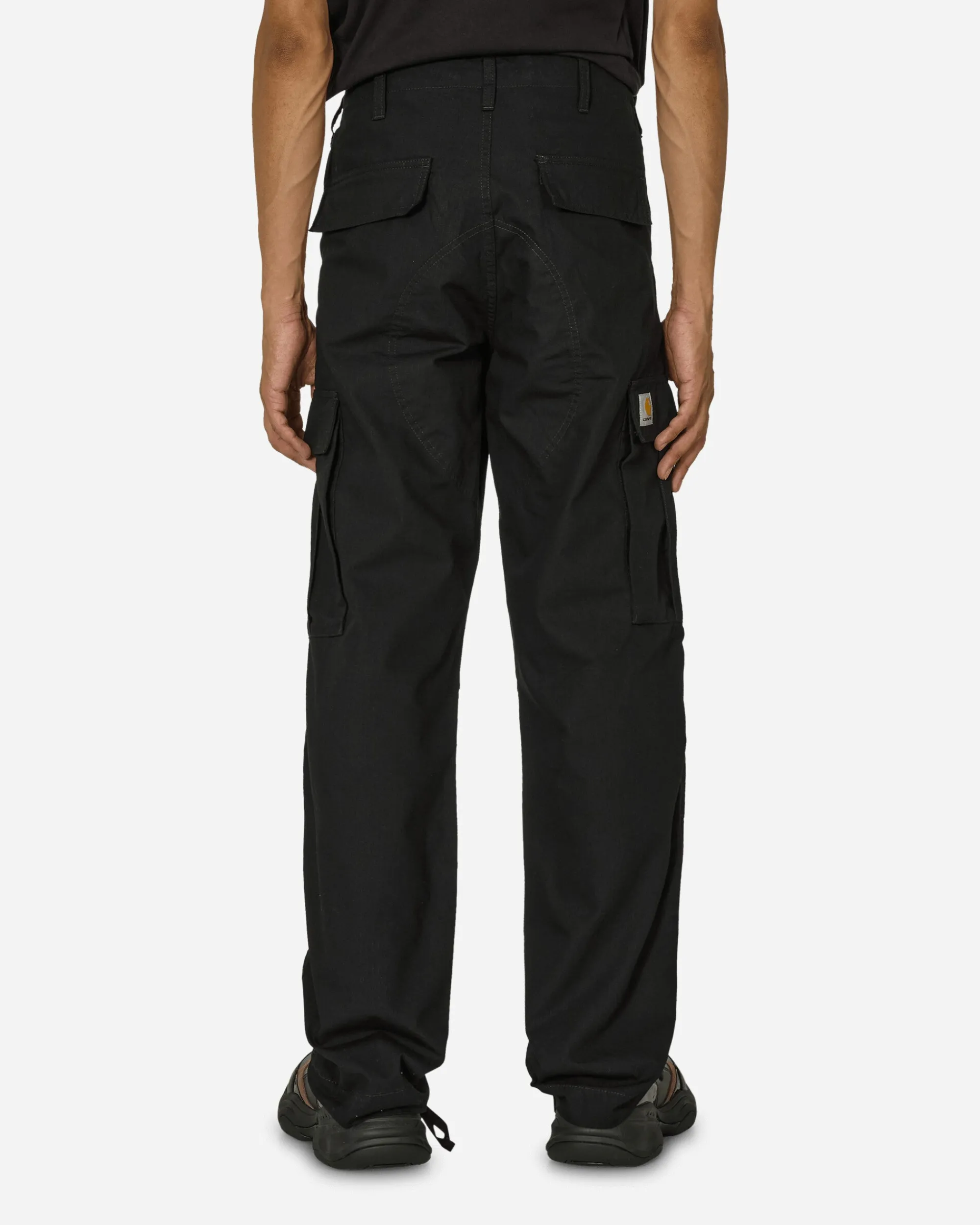 Carhartt WIP Pants^Regular Cargo Pants Black (Rinsed)