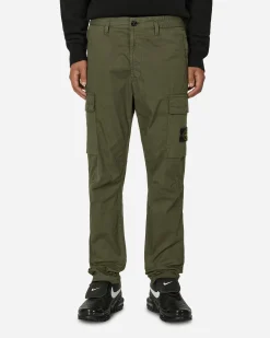 Stone Island Pants^Regular Tapered Cargo Trousers Musk