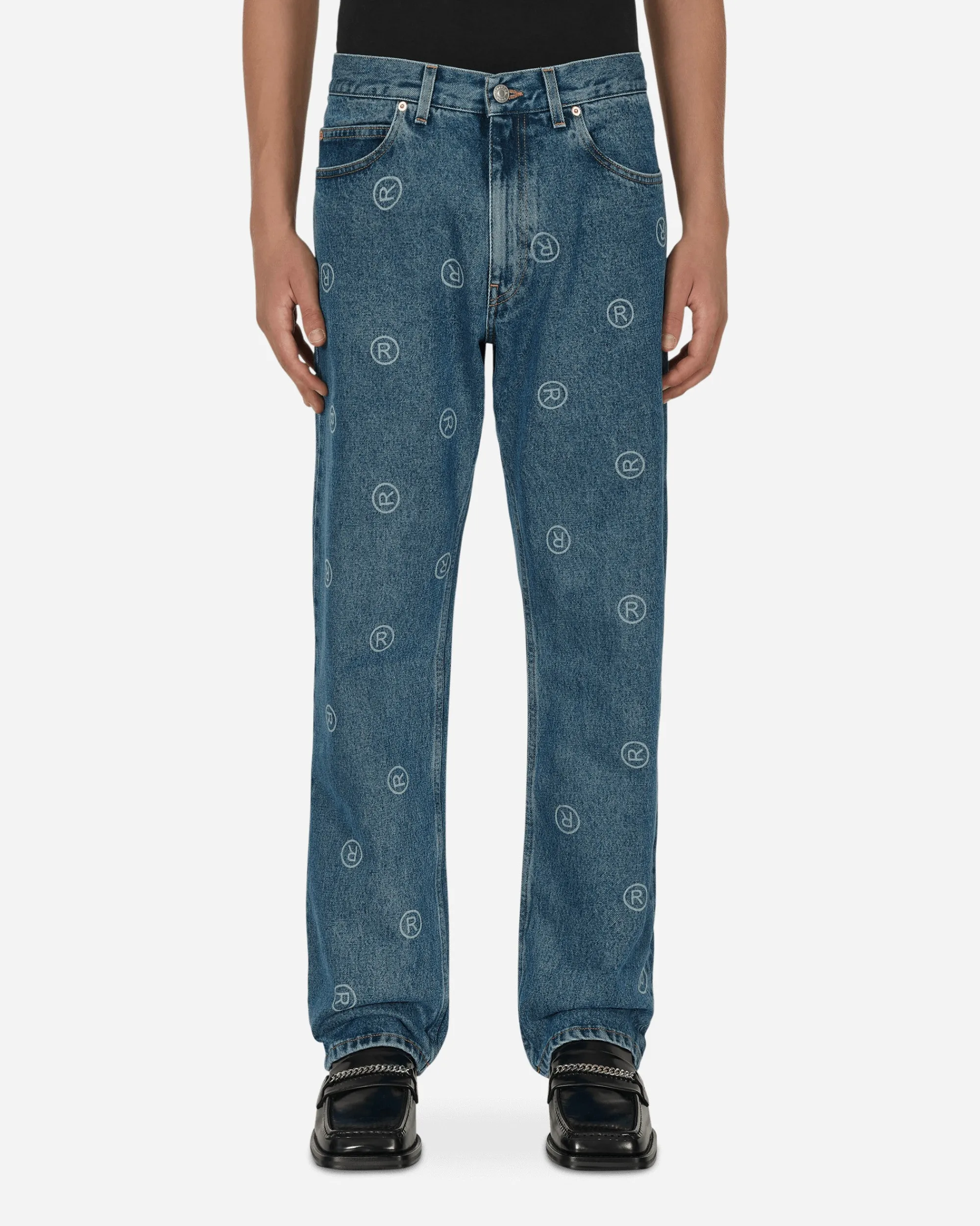 Martine Rose Pants^Relaxed Fit Jeans Blue