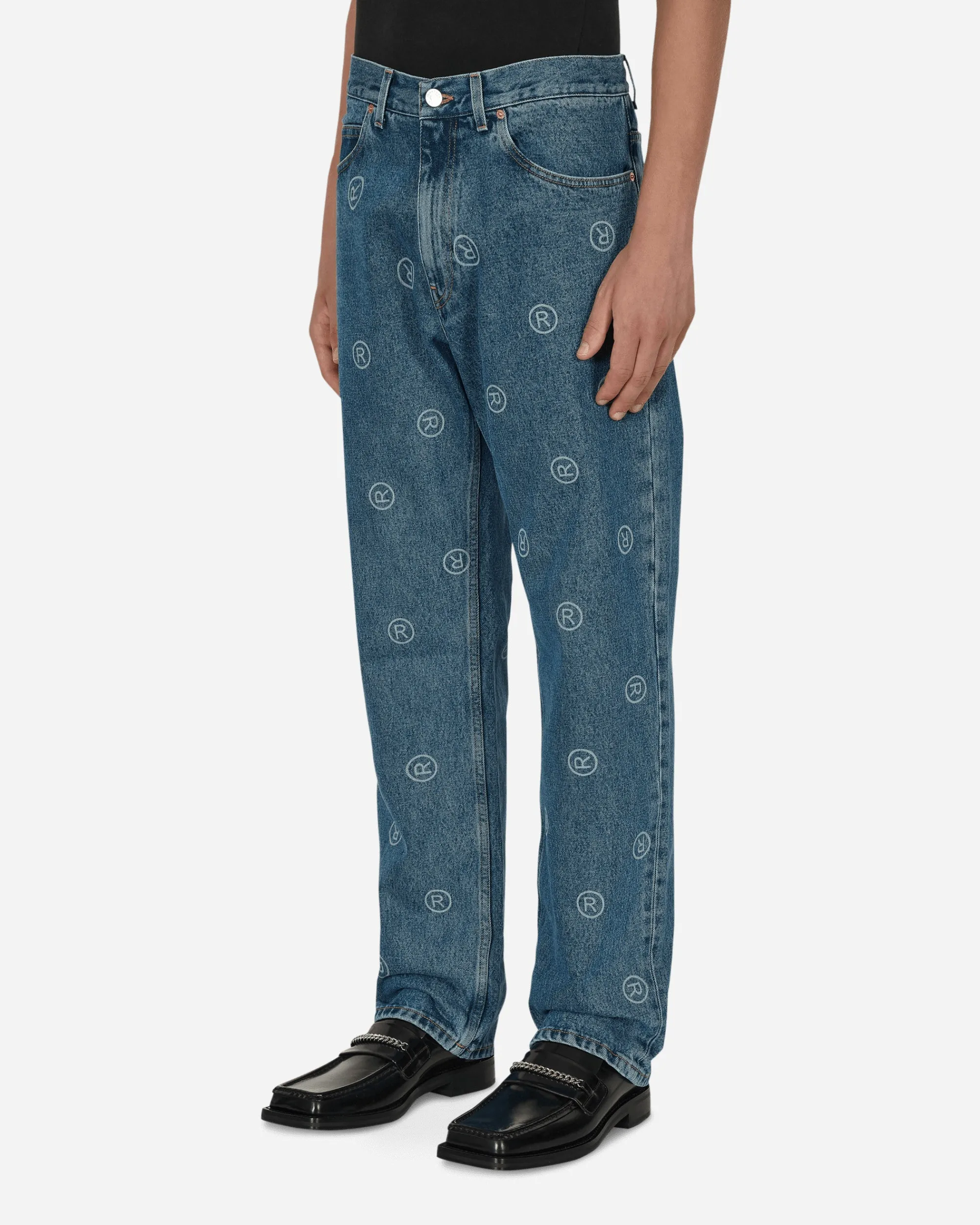 Martine Rose Pants^Relaxed Fit Jeans Blue