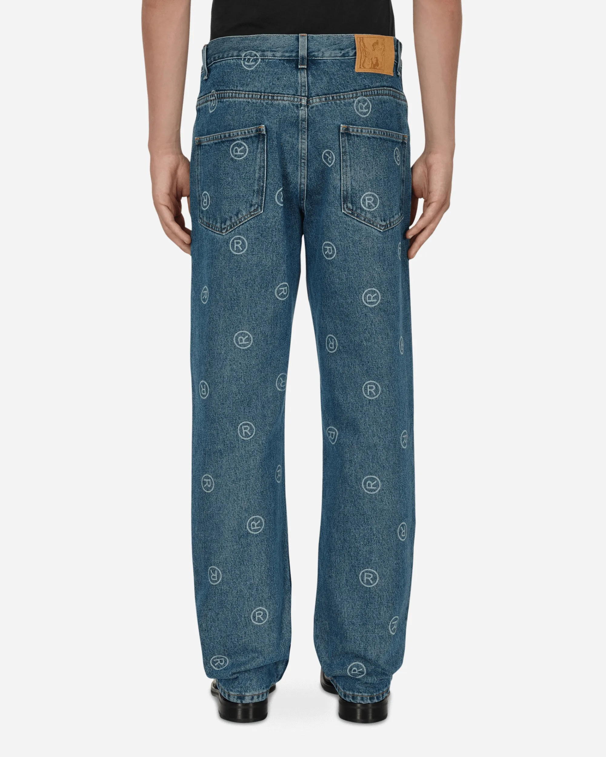 Martine Rose Pants^Relaxed Fit Jeans Blue