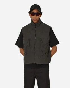 GR10K Coats And Jackets^Rescue Padded Vest Asphalt Black
