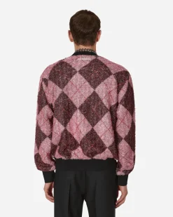 Pleasures Knitwear^Rev Cardigan Pink