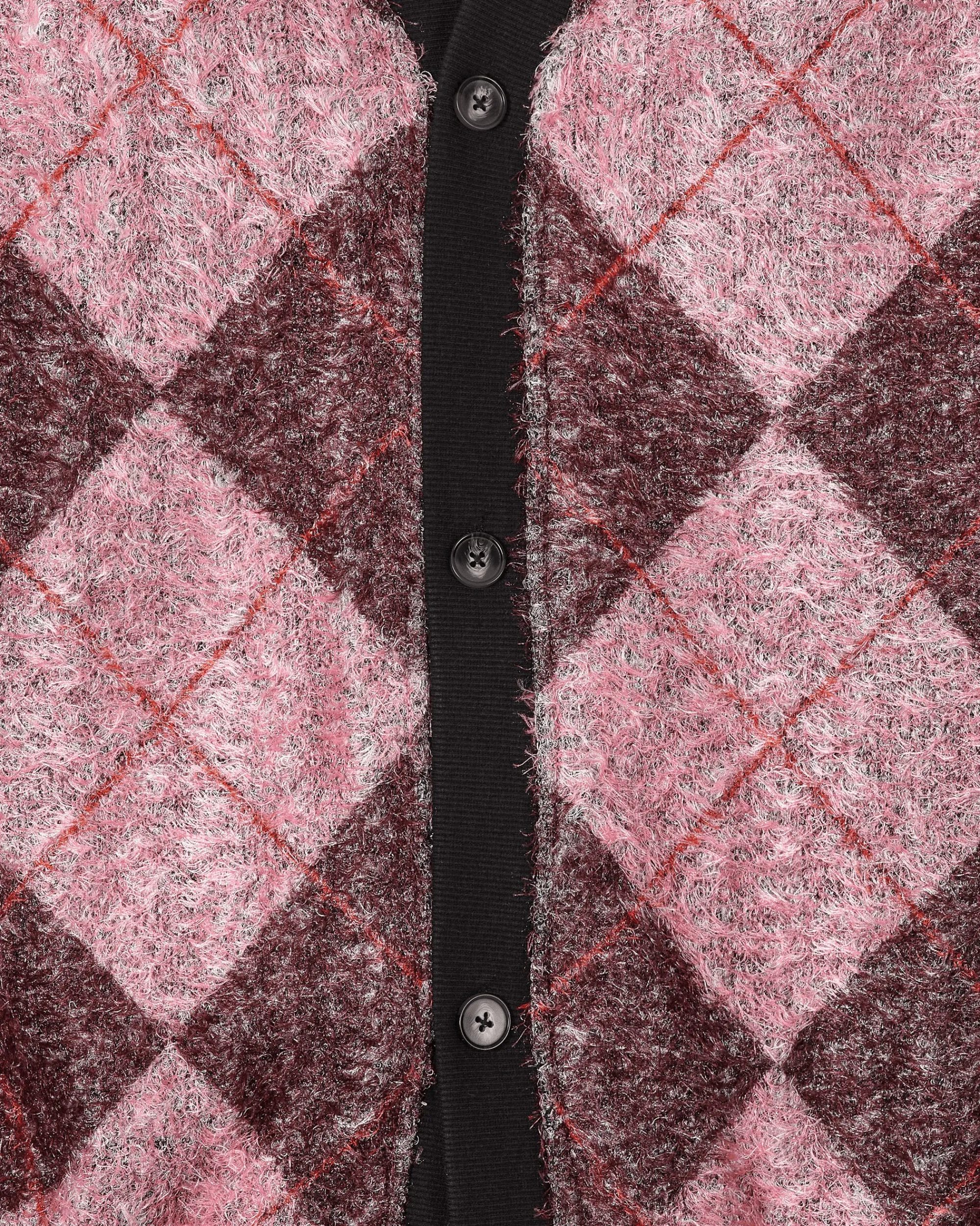 Pleasures Knitwear^Rev Cardigan Pink