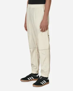 adidas Pants^Reveal Material Mix Track Pants White