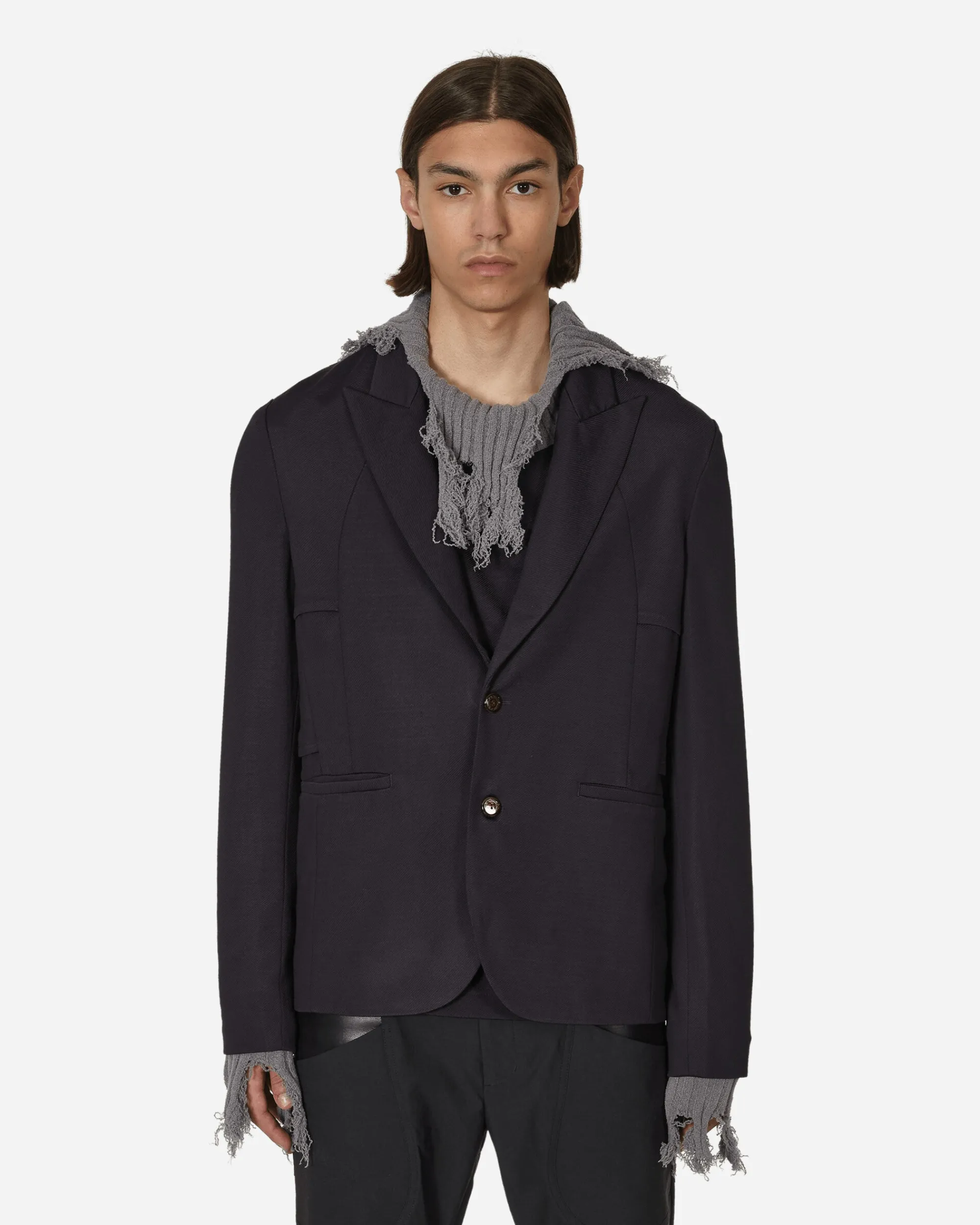 Kiko Kostadinov Coats And Jackets^Ria Ventilation Blazer Dark Blue