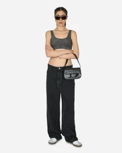Diesel Underwear^Ribbed Bralette Grey