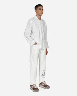 Bode Shirts^RickRack Pajama Shirt White