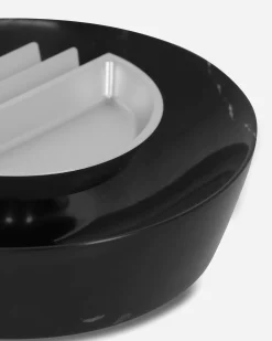 Houseplant High Times^Ridge Ashtray Black