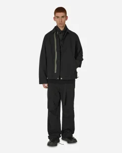 sacai Pants^Rip Stop Pants Black