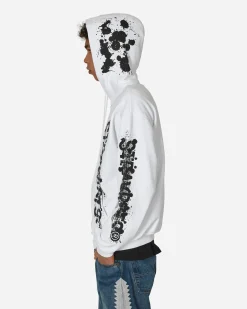 Stray Rats Sweatshirts^Roadkill Zip Up Hooded Sweatshirt White