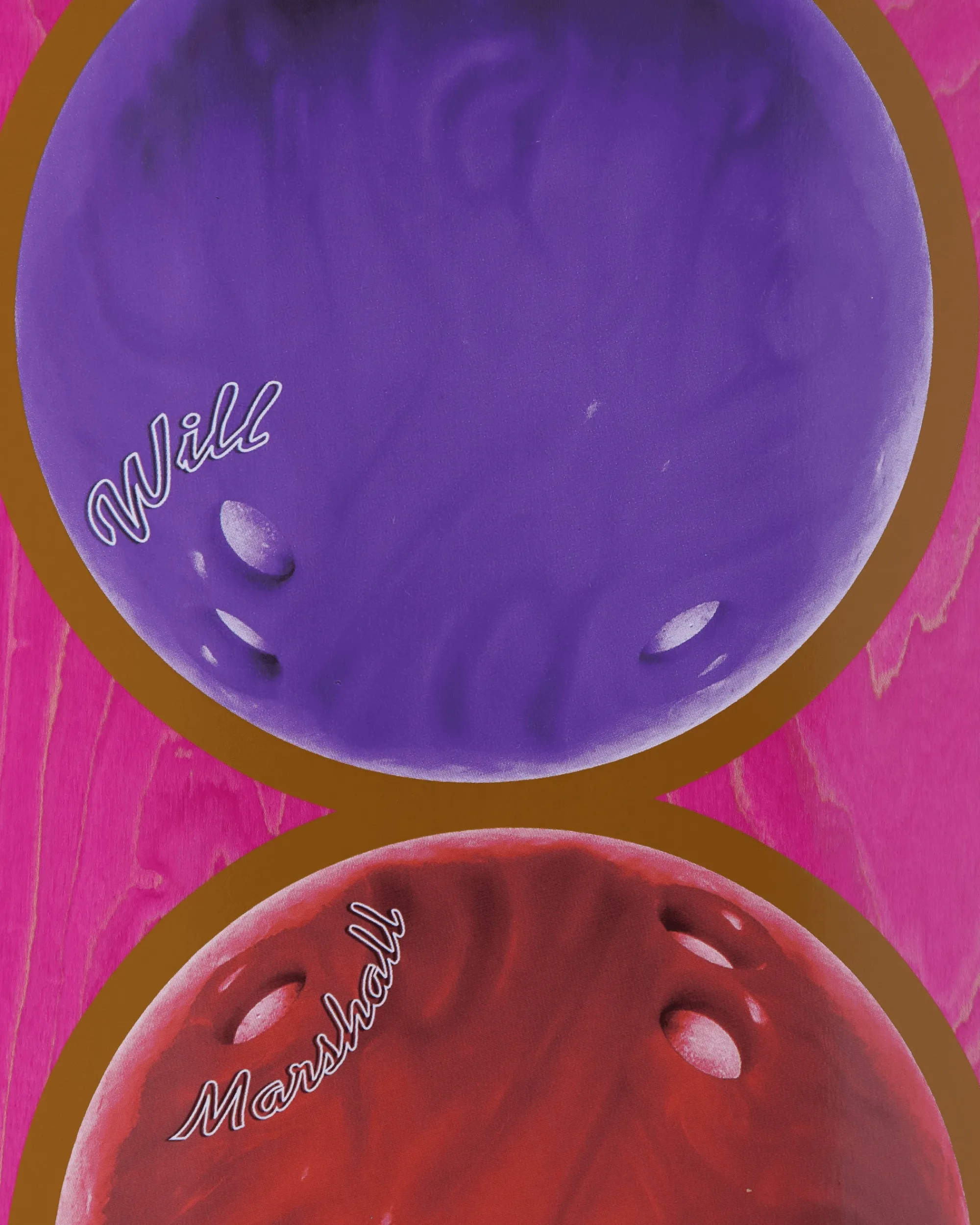 Alltimers Skateboarding^Rollin' Will Deck Multicolor
