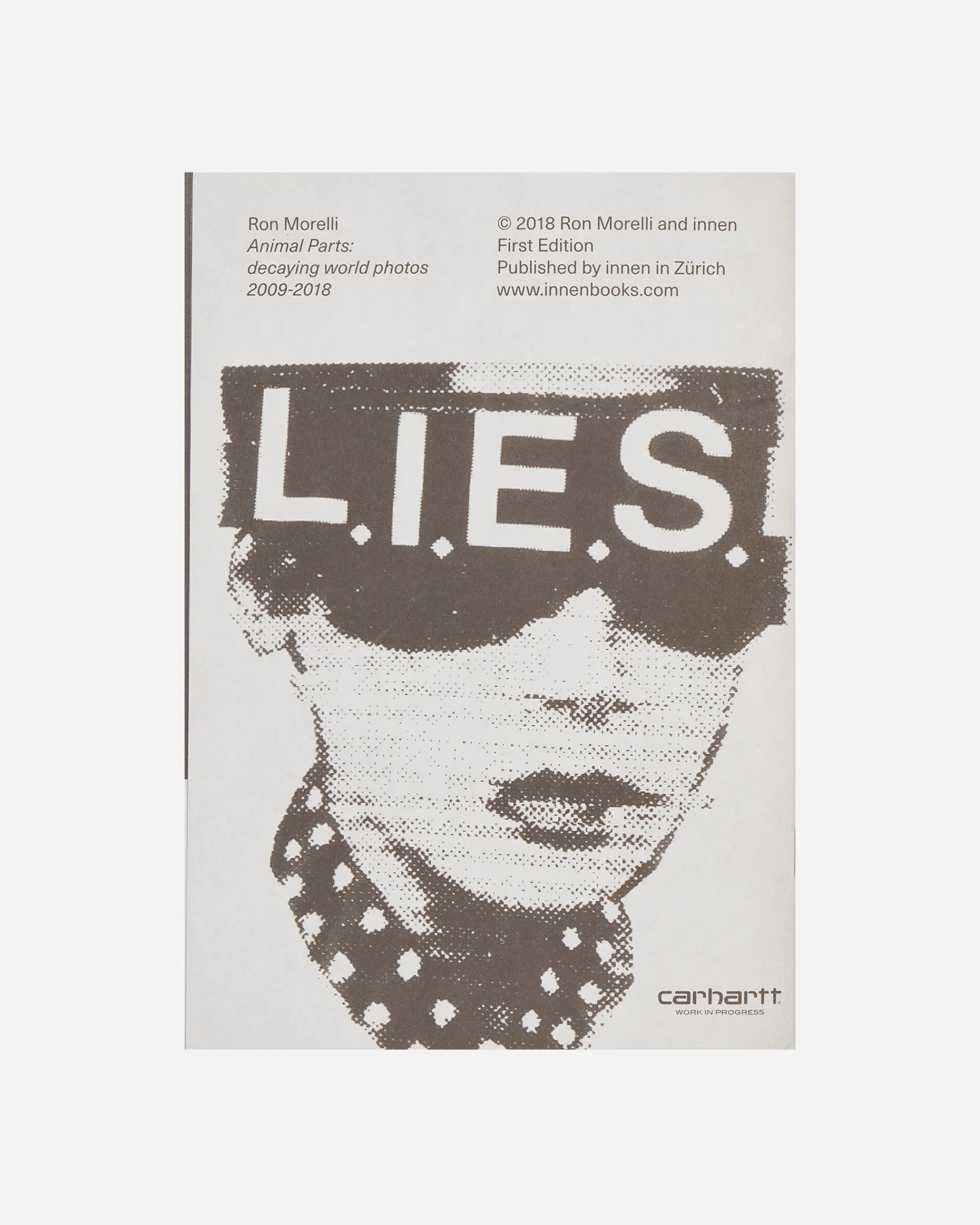 Innen Publishing Magazines^Ron Morelli: Animal Parts: Decaying World Photos 2009-2018 Zine
