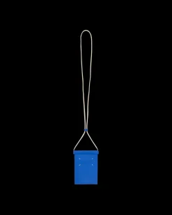 Maison Margiela Tech And Audio^Rubber Leather Phone Case Blue