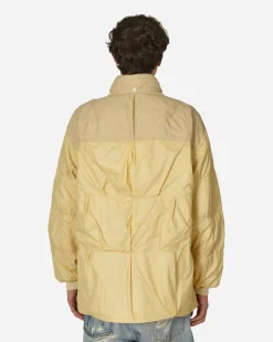 Our Legacy Coats And Jackets^Rubberized Nylon Exhaust Puffa Jacket Cream